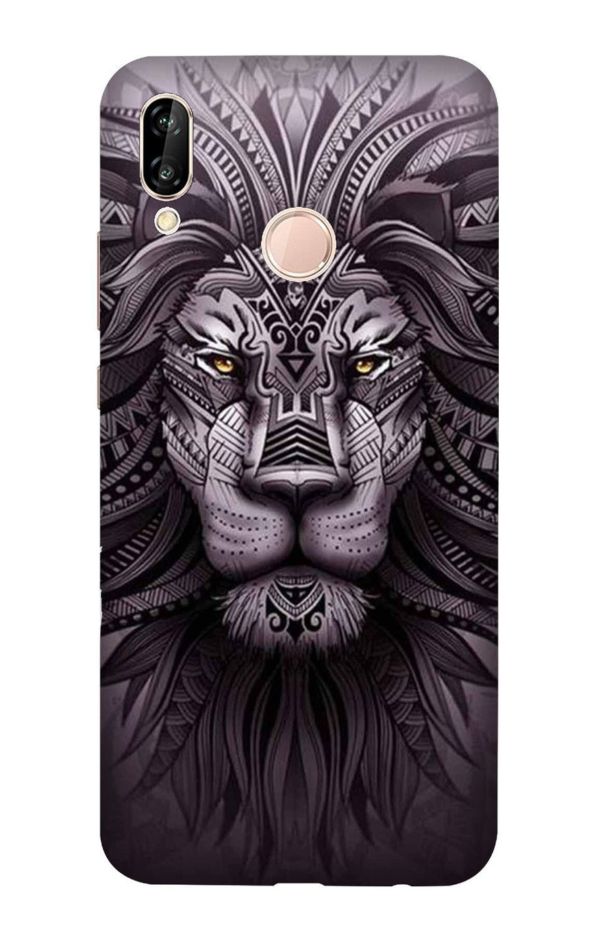 Lion Mobile Back Case for Honor 10 Lite (Design - 315)