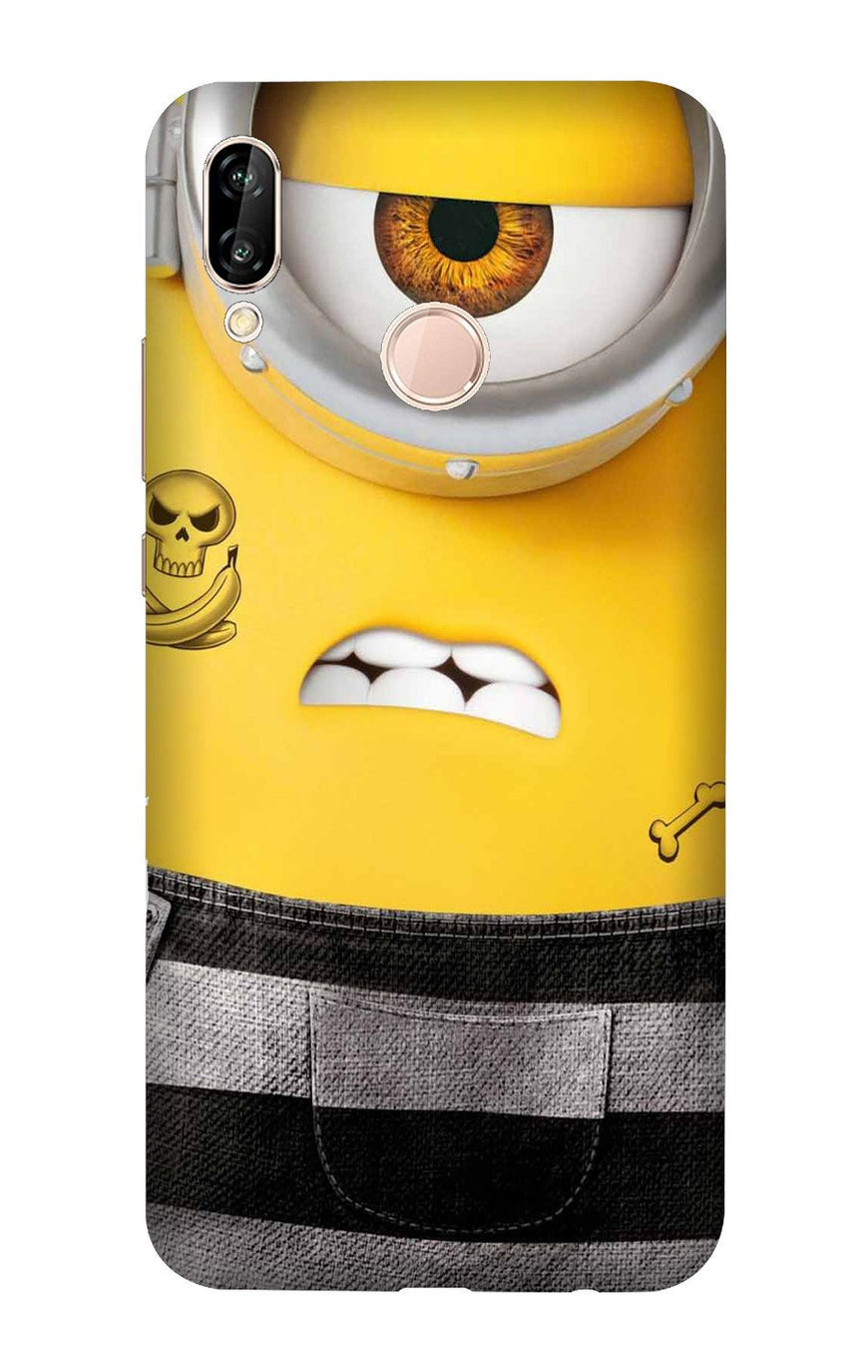 Minion Mobile Back Case for Huawei Y9 (2019) (Design - 324)