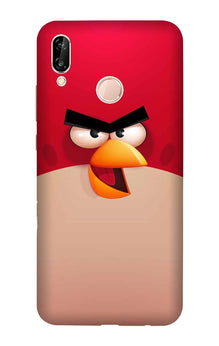 Angry Bird Red Mobile Back Case for Huawei Y9 (2019) (Design - 325)