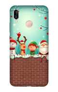 Santa Claus Mobile Back Case for Vivo V9 Pro   (Design - 334)