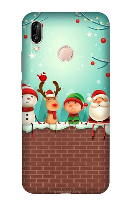 Santa Claus Mobile Back Case for Vivo Y95/ Y93 (Design - 334)