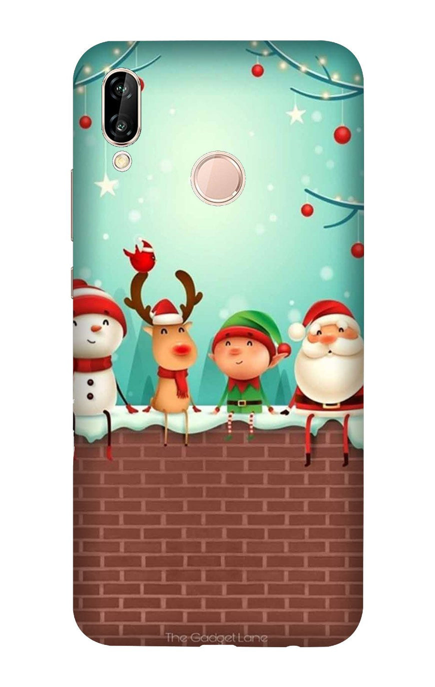 Santa Claus Mobile Back Case for Vivo Y95/ Y93   (Design - 334)