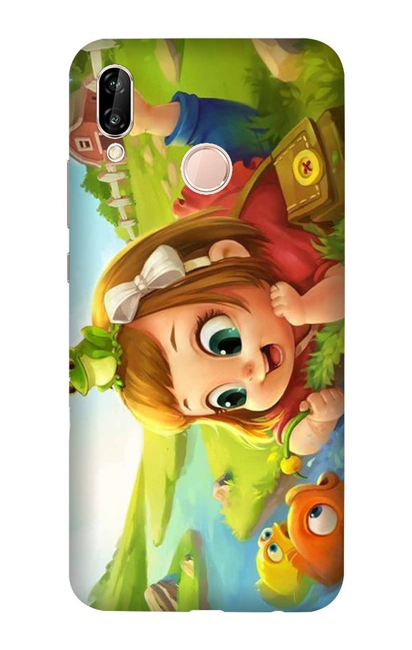 Baby Girl Mobile Back Case for Vivo V9 Pro   (Design - 339)
