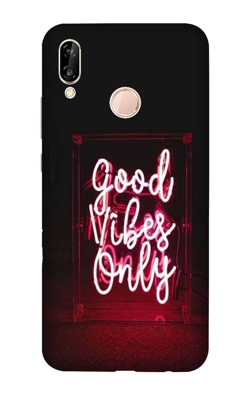 Good Vibes Only Mobile Back Case for Vivo Y95/ Y93   (Design - 354)