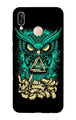 Owl Mobile Back Case for Vivo V9/Y85   (Design - 358)