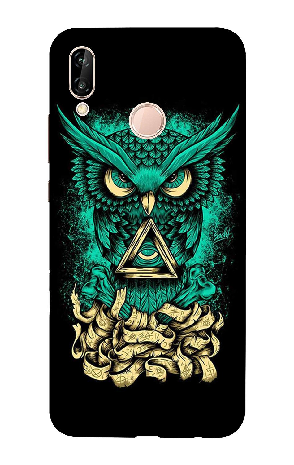 Owl Mobile Back Case for Vivo V9 Pro   (Design - 358)