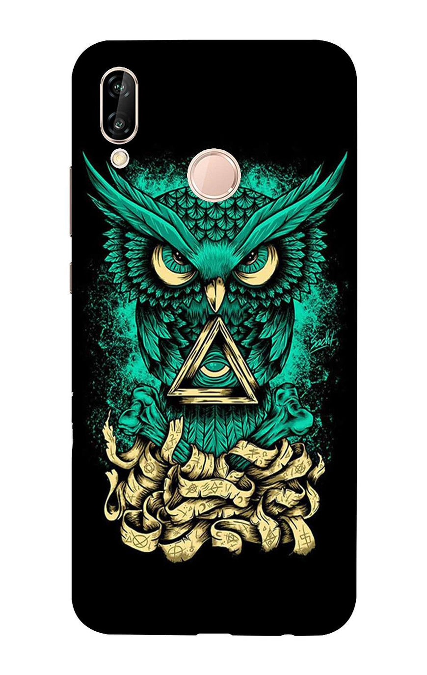 Owl Mobile Back Case for Vivo Y95/ Y93   (Design - 358)