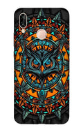 Owl Mobile Back Case for Vivo V9 Pro   (Design - 360)