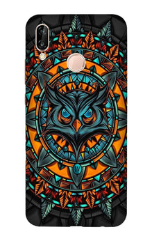 Owl Mobile Back Case for Vivo X21 (Design - 360)