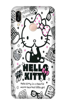 Hello Kitty Mobile Back Case for Vivo X21 (Design - 361)