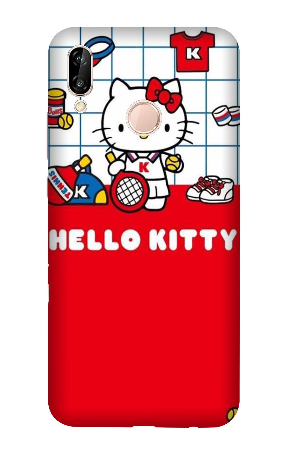 Hello Kitty Mobile Back Case for Lenovo A6 Note (Design - 363)