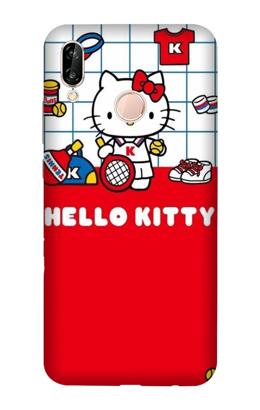 Hello Kitty Mobile Back Case for Infinix Hot 7 Pro (Design - 363)