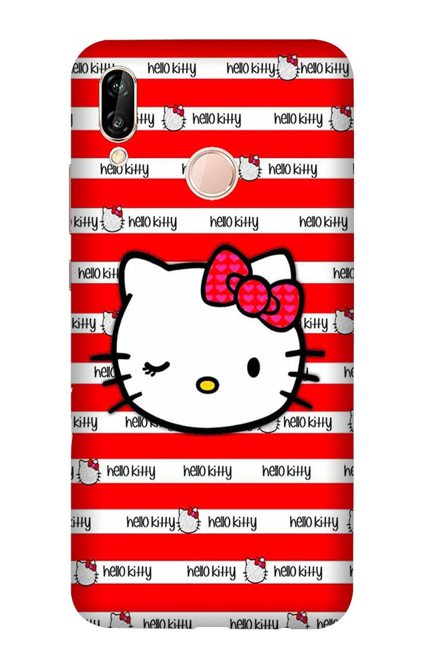 Hello Kitty Mobile Back Case for Vivo Y95/ Y93   (Design - 364)