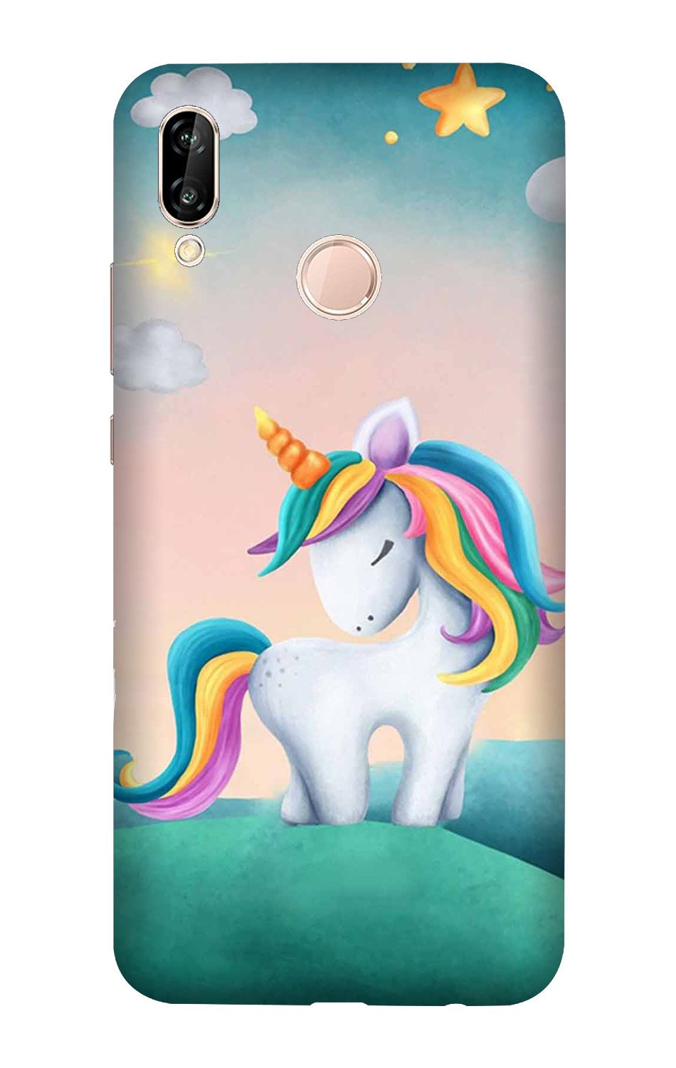Unicorn Mobile Back Case for Vivo Y95/ Y93   (Design - 366)