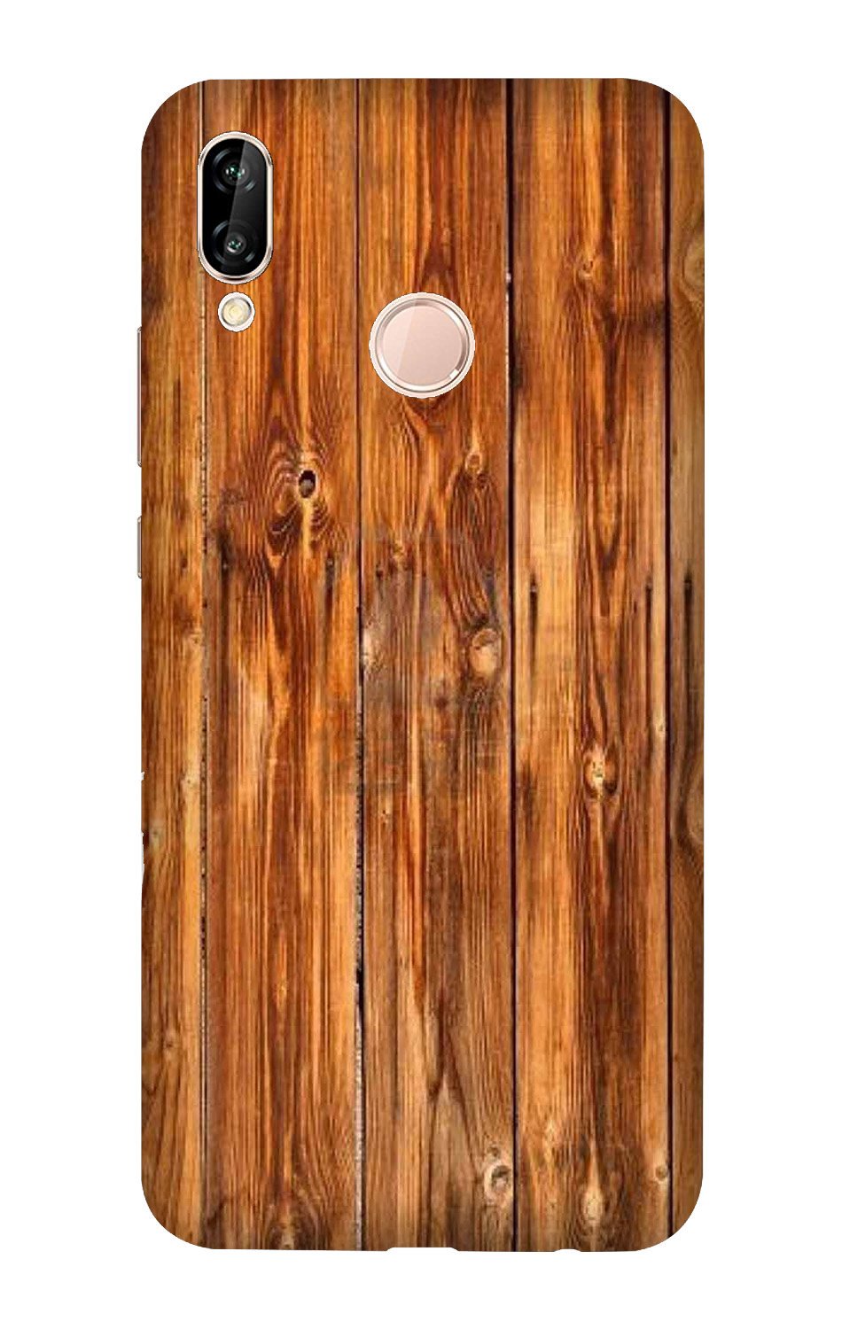 Wooden Texture Mobile Back Case for Vivo V11   (Design - 376)