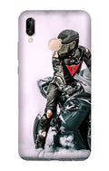 Biker Mobile Back Case for Vivo V9   (Design - 383)