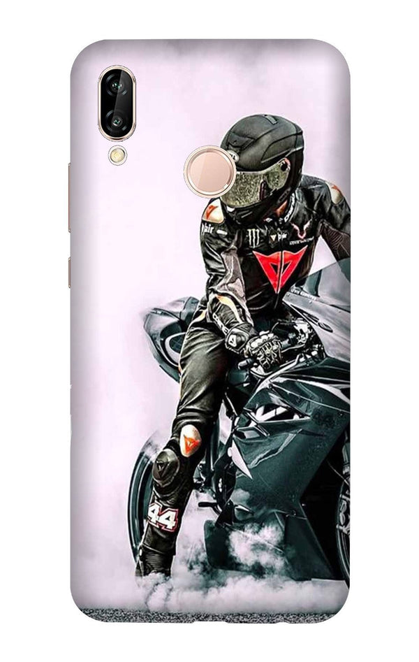 Biker Mobile Back Case for Xiaomi Redmi Note 7S (Design - 383)