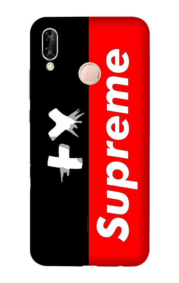 Supreme Mobile Back Case for Vivo V11   (Design - 389)