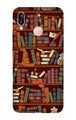 Book Shelf Mobile Back Case for Vivo X21 (Design - 390)