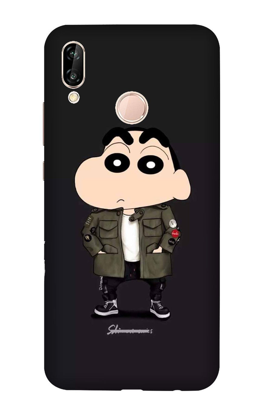 Shin Chan Mobile Back Case for Vivo V11   (Design - 391)