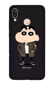 Shin Chan Mobile Back Case for Vivo Y95/ Y93   (Design - 391)