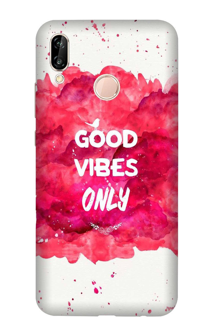 Good Vibes Only Mobile Back Case for Honor 10 Lite (Design - 393)