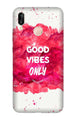 Good Vibes Only Mobile Back Case for Vivo V11   (Design - 393)