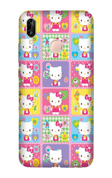 Kitty Mobile Back Case for Huawei Y9 (2019) (Design - 400)