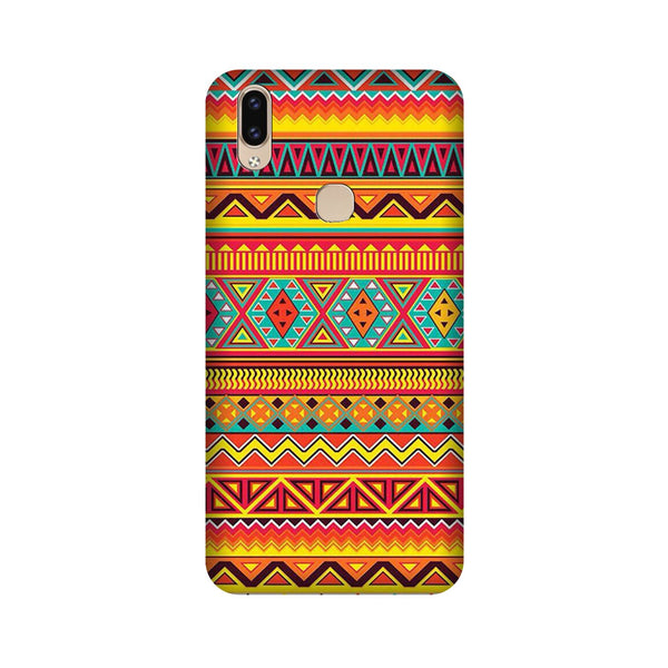 Zigzag line pattern Case for Vivo V9 pro