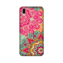 Rangoli art Mobile Back Case for Vivo V9 pro (Design - 6)