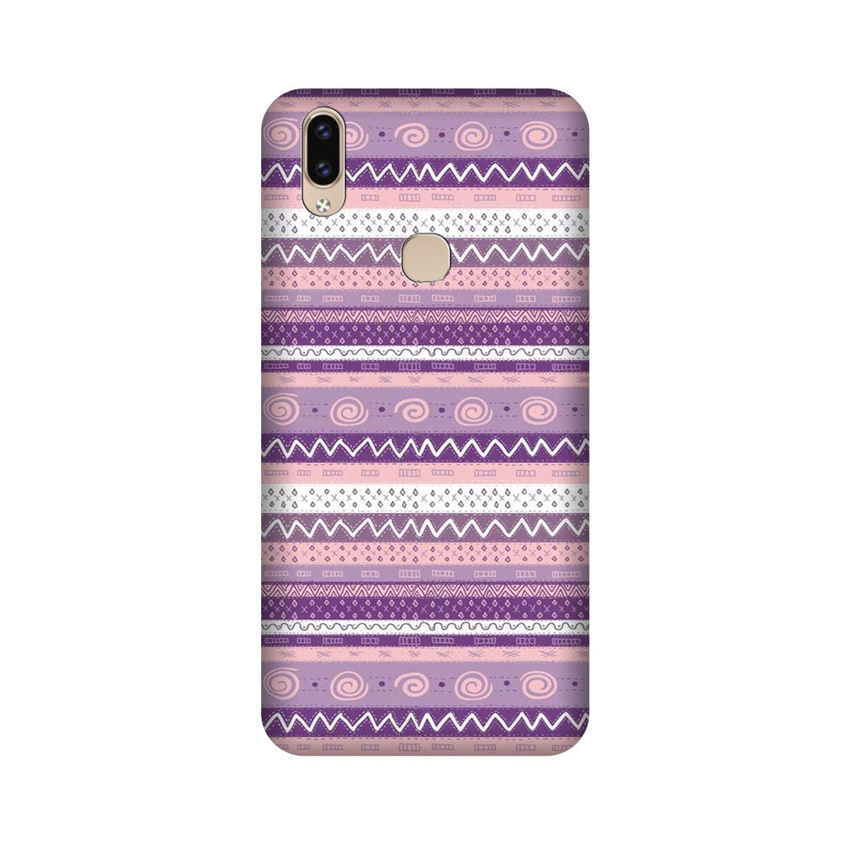 Zigzag line pattern3 Case for Vivo V9 pro