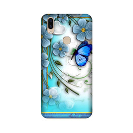 Blue Butterfly Case for Vivo V9 pro