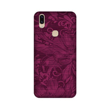 Purple Backround Mobile Back Case for Vivo V9 pro (Design - 22)