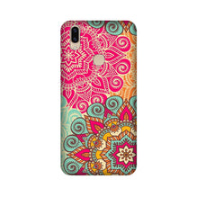Rangoli art2 Mobile Back Case for Vivo V9 pro (Design - 29)