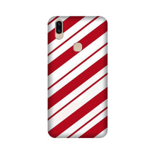 Red White Mobile Back Case for Vivo V9 pro (Design - 44)