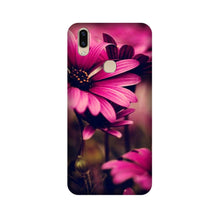 Purple Daisy Mobile Back Case for Vivo V9 pro (Design - 65)
