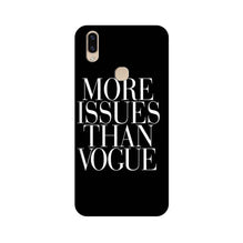 More Issues than Vague Mobile Back Case for Vivo V9 pro (Design - 74)