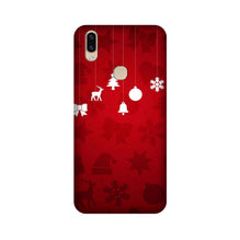 Christmas Mobile Back Case for Vivo V9 pro (Design - 78)