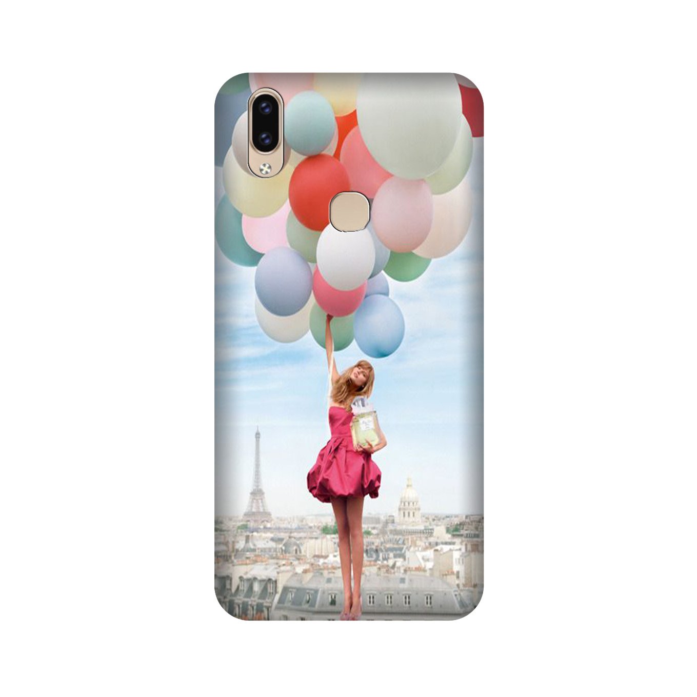 Girl with Baloon Case for Vivo V9 pro
