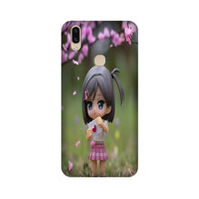 Cute Girl Mobile Back Case for Vivo V9 pro (Design - 92)