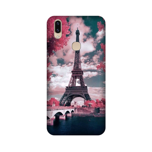 Eiffel Tower Case for Vivo V9 pro  (Design - 101)