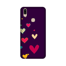 Purple Background Mobile Back Case for Vivo V9 pro  (Design - 107)