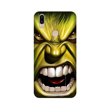 Hulk Superhero Mobile Back Case for Vivo V9 pro  (Design - 121)