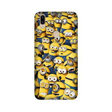 Minions Mobile Back Case for Vivo V9 pro  (Design - 126)