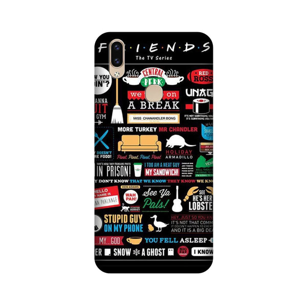 Friends Case for Vivo V9 pro  (Design - 145)
