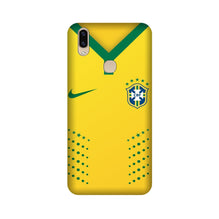 Brazil Mobile Back Case for Vivo V9 pro  (Design - 176)