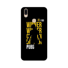 Pubg Winner Winner Mobile Back Case for Vivo V9 pro  (Design - 177)
