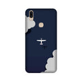 Clouds Plane Case for Vivo V9 pro (Design - 196)