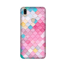 Pink Pattern Mobile Back Case for Vivo V9 pro (Design - 215)