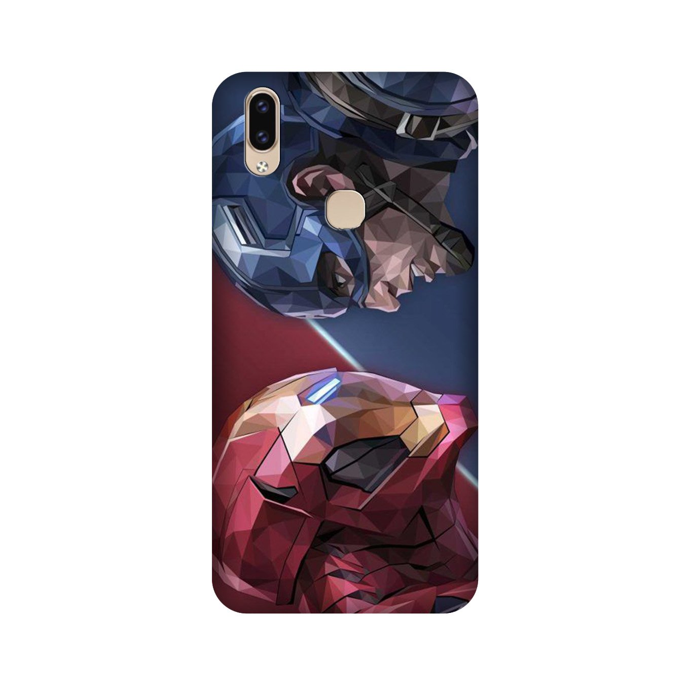 Ironman Captain America Case for Vivo V9 pro (Design No. 245)